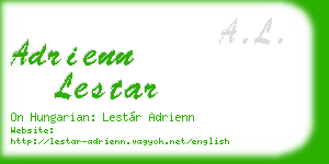 adrienn lestar business card